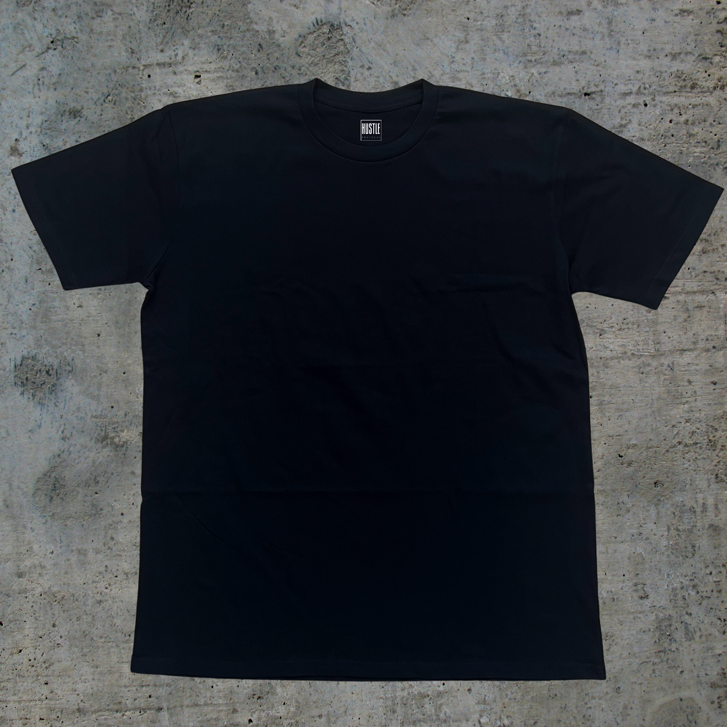 Camisa Negra Sin Diseño 6.5oz